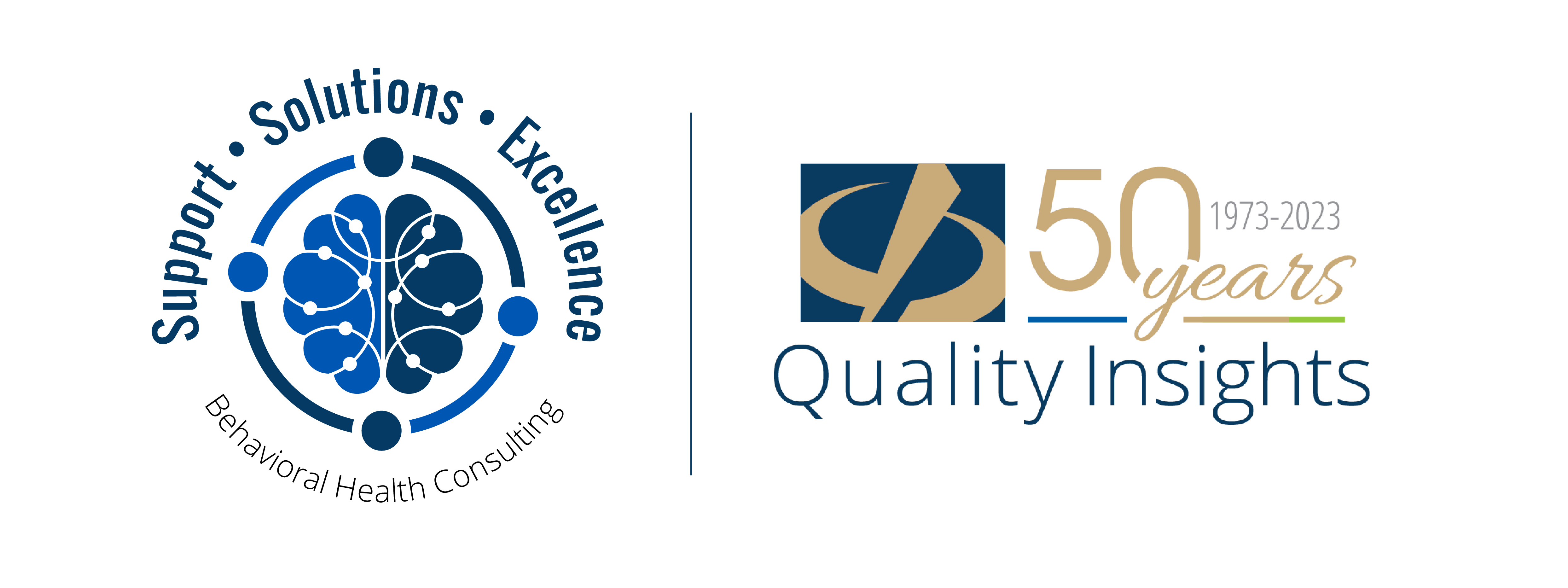 CCBHC and Quality Insights 50th Anniversary Logo