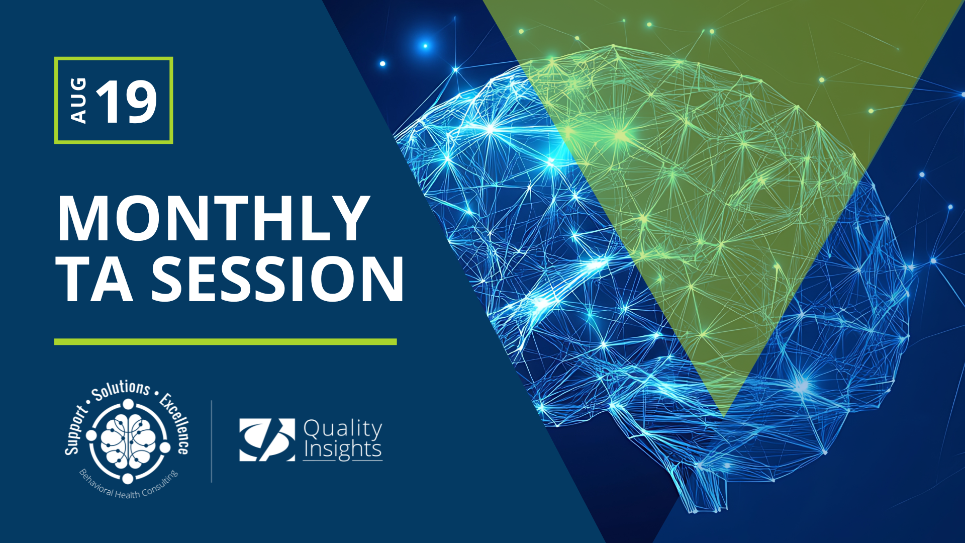 August 19 Monthly TA Session Event Cover