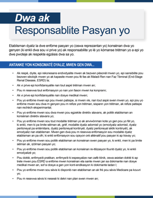 Patient Rights & Responsibilities - Haitian Creole