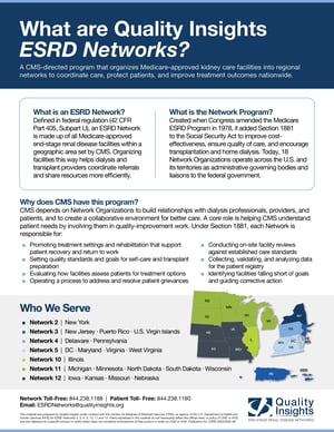 What are QI ESRD Networks
