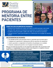 NW3 Patient Mentoring Program Flyer (Spanish)