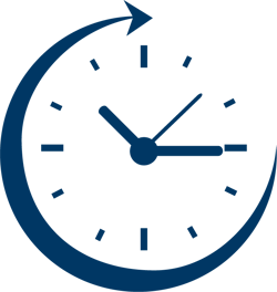 Time Navy Icon