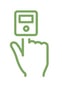 glucose test_finger_green
