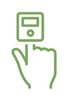 glucose test_finger_green