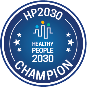 healthy people badge