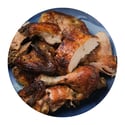 More than a serving size of protein, which is not good for the kidneys.