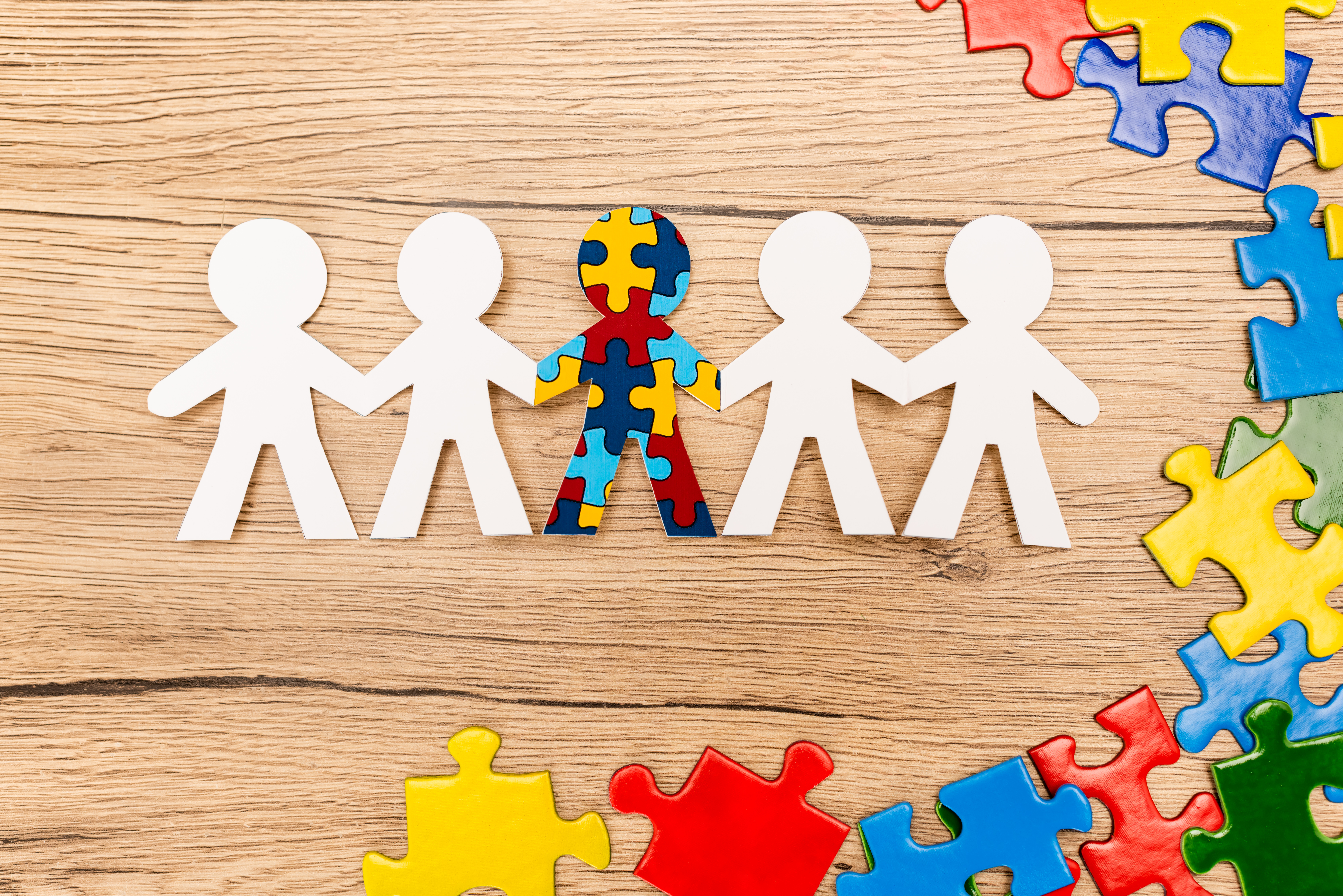 autism awareness puzzle pieces