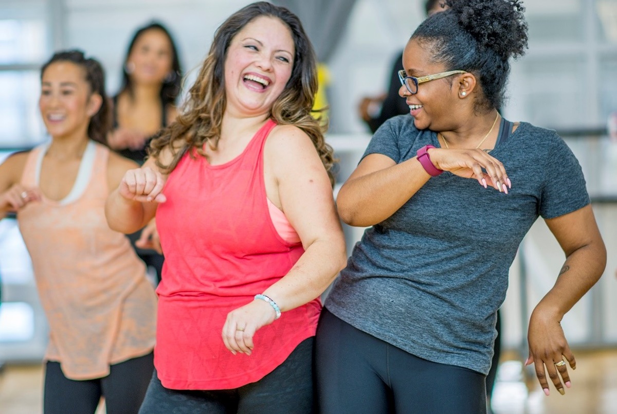 women dancing